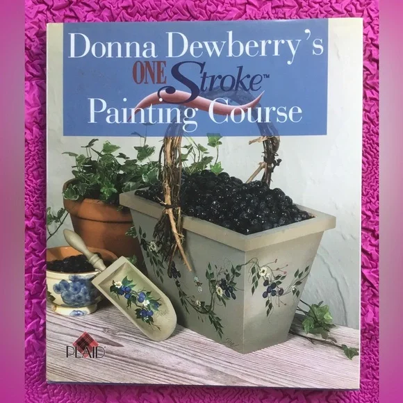 💖See new listing💝Donna Dewberry’s One Stroke Painting Course Book VGUC  Hardback - Picture 3 of 3